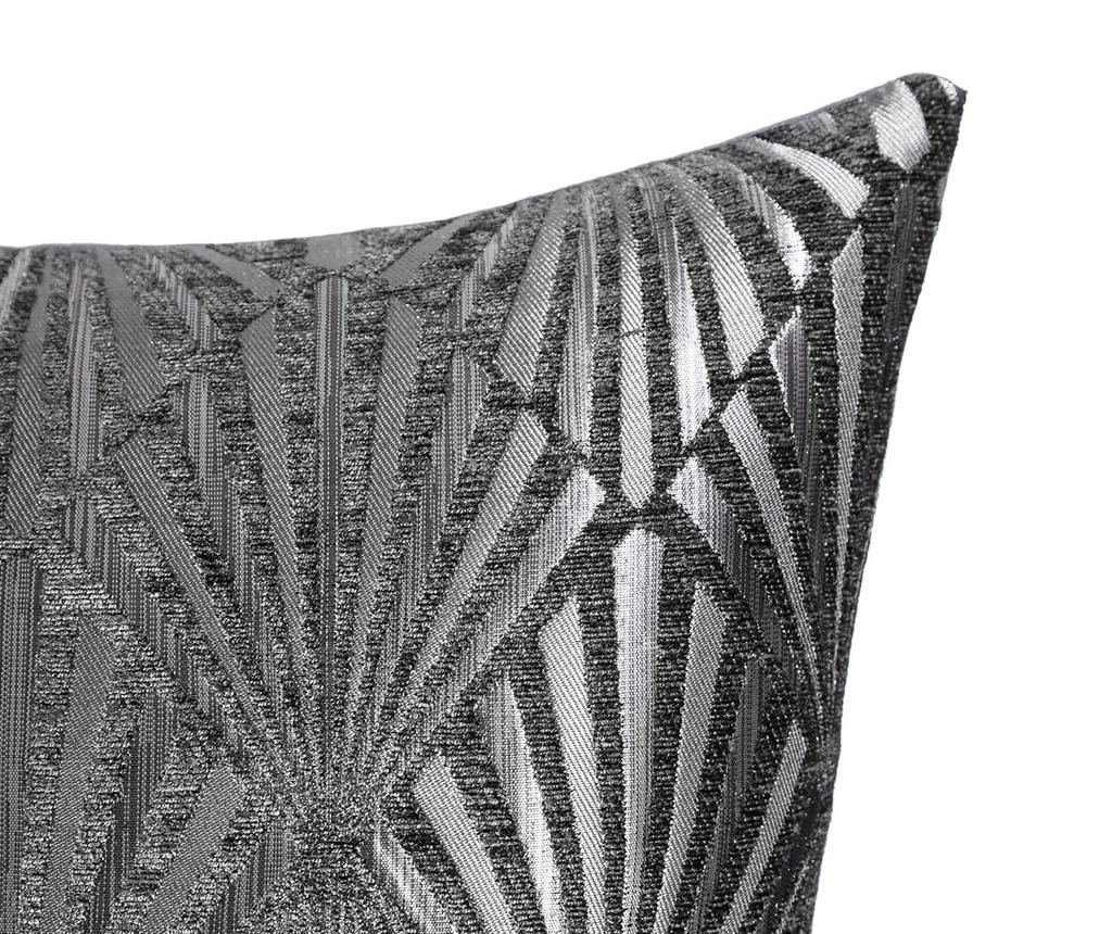 Perna decorativa Metallic Glam Silver 45x45 cm - 5