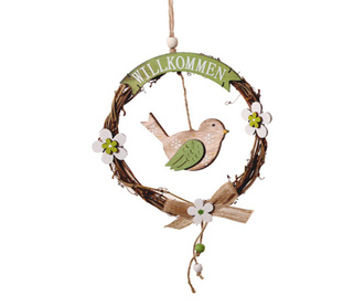 Decoratiune suspendabila Welcome Green