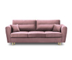 Remy Pink Háromszemélyes kihúzható kanapé