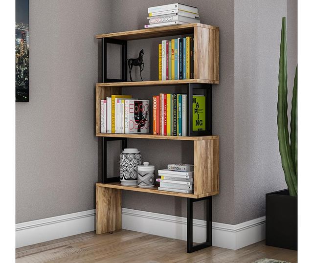 Ceylan Walnut Brown Könyvespolc