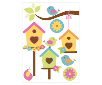 Sticker Bird Houses