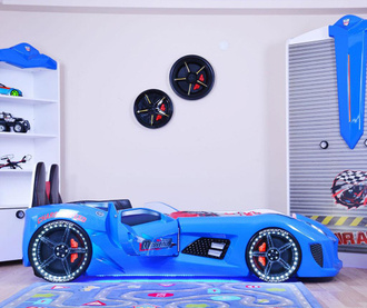 Otroški posteljni okvir Dream Blue