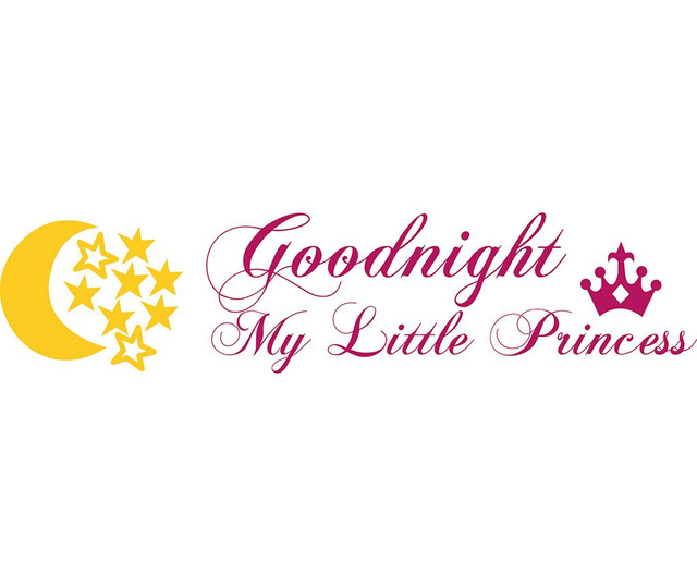 Nalepka Goodnight Princess