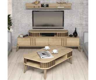 Комплект мебели за всекидневна Eylul Oak