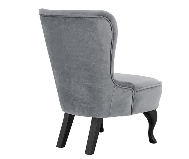 Fotelja diYana Velvet Grey 3L