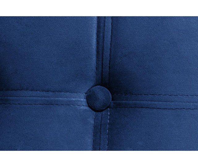 Taburet pentru picioare Kalatzerka, diYana Blue Maxi, albastru, 80x80x44 cm