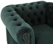 Chesterfield Dark Green Fotel