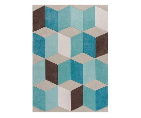 Covor Flair Rugs, Clearwater Teal, 120x170 cm, poliester