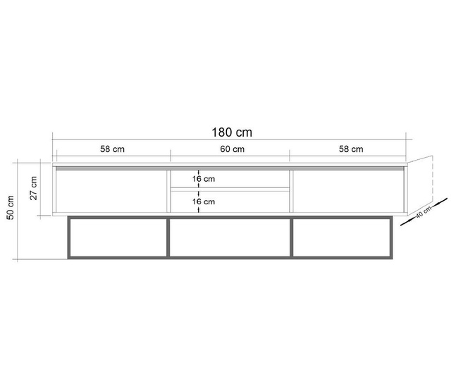 TV komoda Purpose