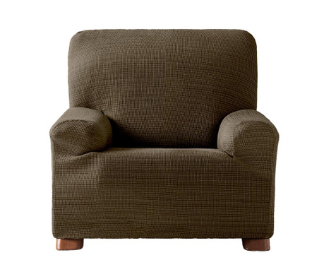 Pokrowiec elastyczny na fotel Aquiles Brown 80x45x50 cm
