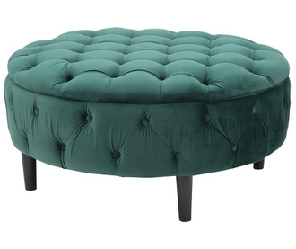 Taburet Mauro Ferretti, Queen Wide Green, verde, 90x90x40 cm