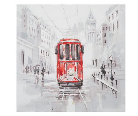 Πίνακας Tram 80x80 cm