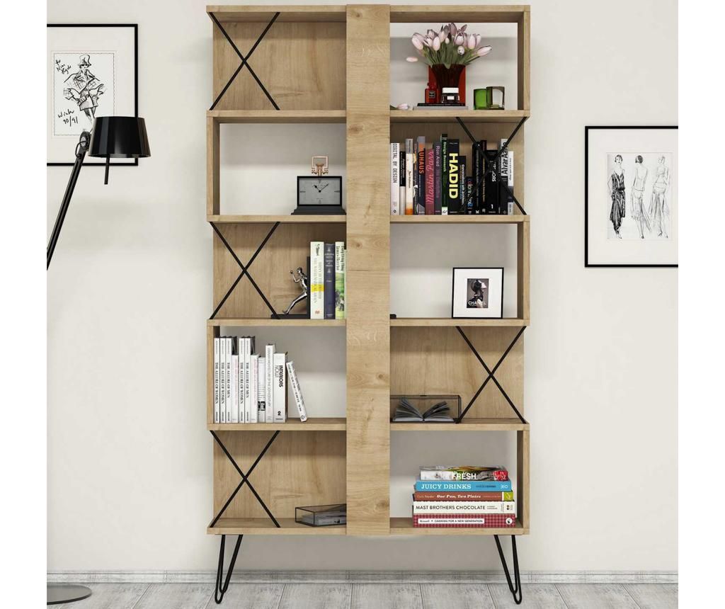 Extra Oak Bookshelf