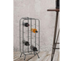 Suport pentru sticle Mauro Ferretti, Matt Rectangular, fier, 28x23x67 cm
