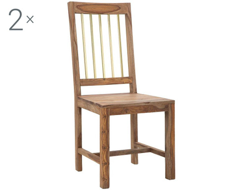 Zestaw 2 krzeseł Elegant