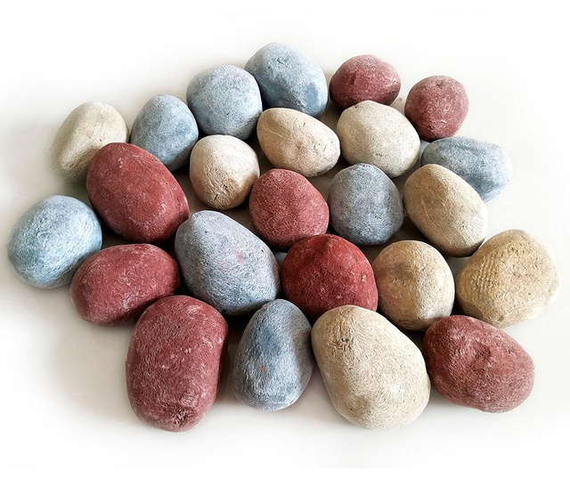 Комплект 24 декорации за камина Pebbles