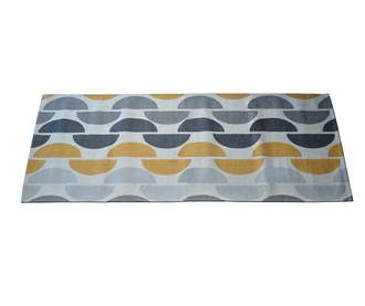 Tepih Halfmoon Grey Ochre 60x115 cm