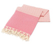 Плажна кърпа Fouta Cizgili Elmas Pink 100x180 см