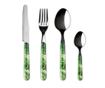 Set tacamuri 24 piese Excelsa, Foliage, inox 18/10