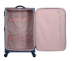 Комплект 3 куфара и несесер за козметика Campanule Blue