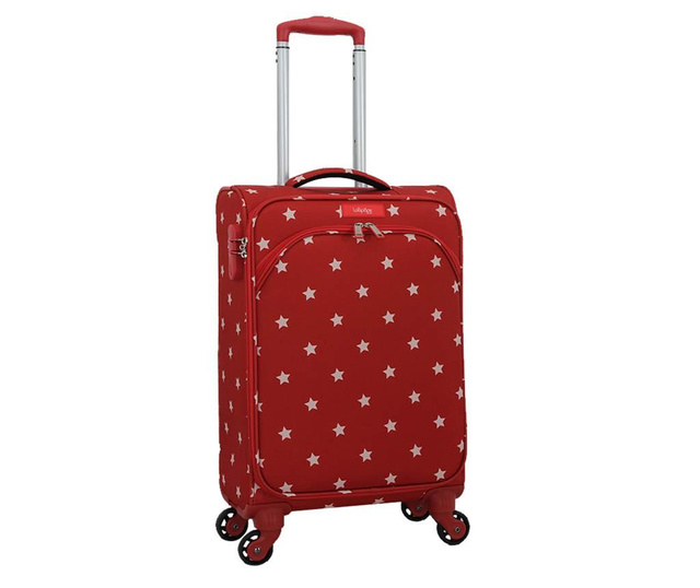 Garance Red Gurulós bőrönd és kozmetikai táska