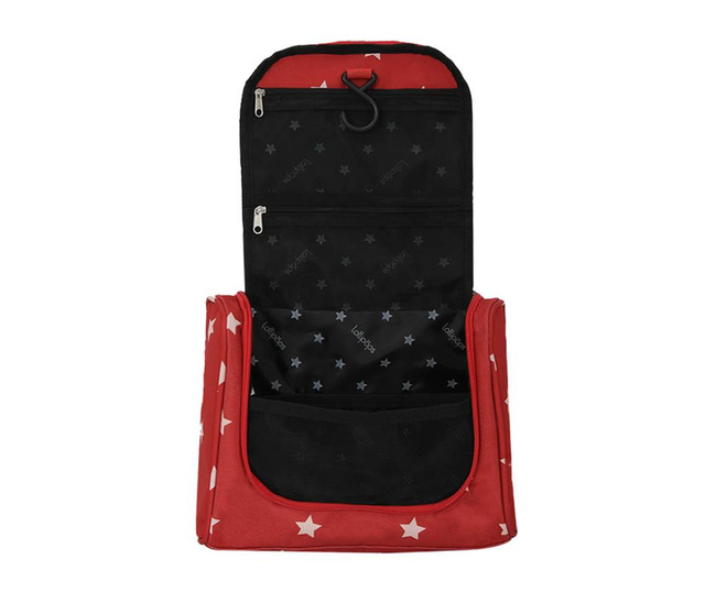 Garance Red Gurulós bőrönd és kozmetikai táska