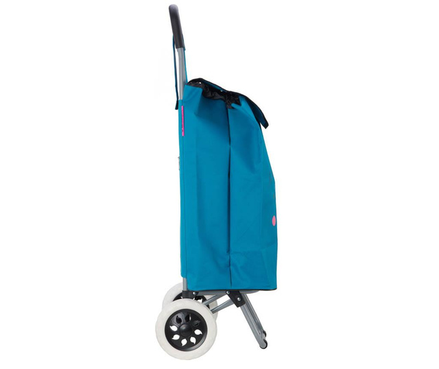 Nakupovalna torba s kolesi Winny Blue 37 L