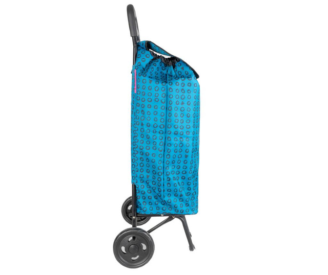 Nakupovalna torba s kolesi Ridey Blue 37 L