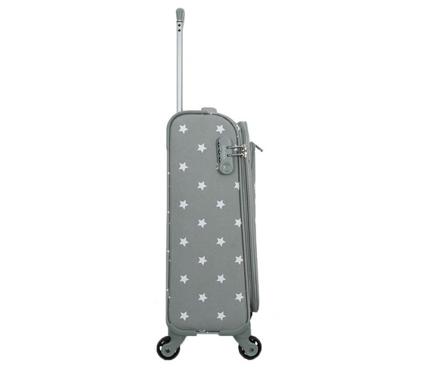 Комплект куфар и несесер за козметика Garance Grey