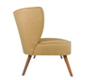 Canapea 2 locuri Ze10 Design, Josephine Light Brown, maro deschis, 141x73x77 cm