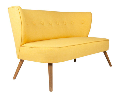 Josephine Yellow Kétszemélyes kanapé