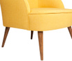 Fotoliu Ze10 Design, Nathanial Yellow, galben, 89x69x107 cm