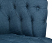 Fotoliu Ze10 Design, Lynda Night Blue, albastru inchis, 80x75x76 cm