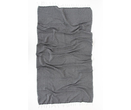 Kupaonski ručnik Pestemal Silyah Grey 90x170 cm