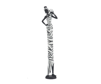 Dekoracija Woman Zebra High