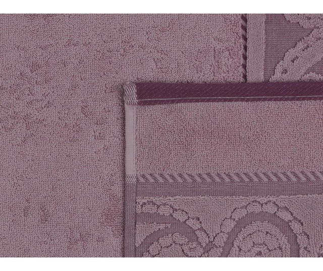Комплект 2 кърпи за баня Jacquard Hurrem Lilac 50x90 см