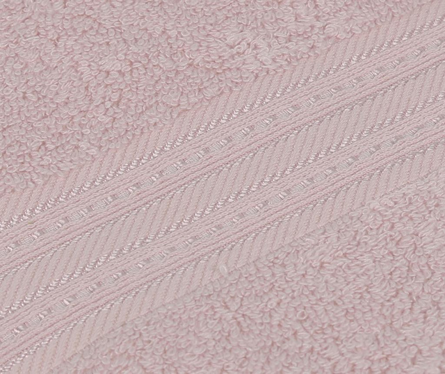 Prosop de baie Hobby, Lavinya Light Powder, fibre de bambus, bumbac, 70x140 cm, roz deschis