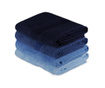 Комплект 4 кърпи за баня Rainbow Blue 70x140 см