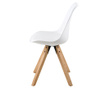 Set 2 scaune Actona, Dima White, 55x49x85 cm