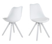 Set 2 stolice Dima Style White