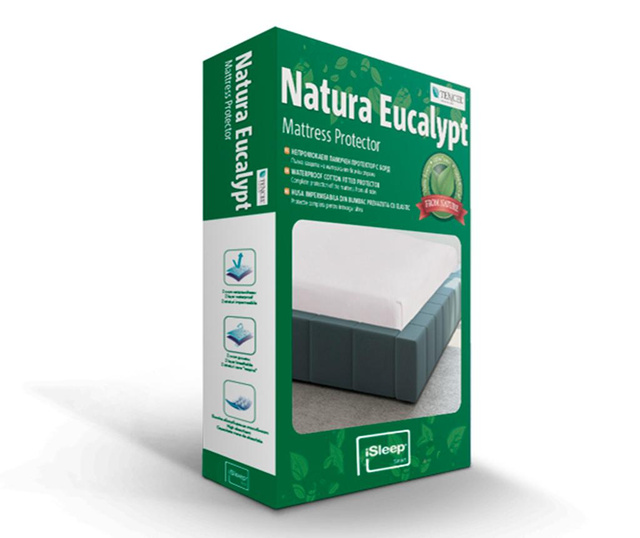 Natura Eucalipt Vízhatlan matracvédő 82x190 cm