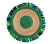Frenzy Circle Green Szőnyeg 120 cm