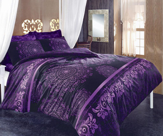 Спално бельо Double Ranforce Osmanli Purple