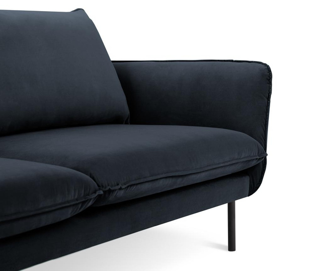 Vienna Dark Blue Háromszemélyes kanapé