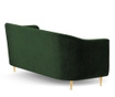Corde Bottle Green Háromszemélyes kanapé