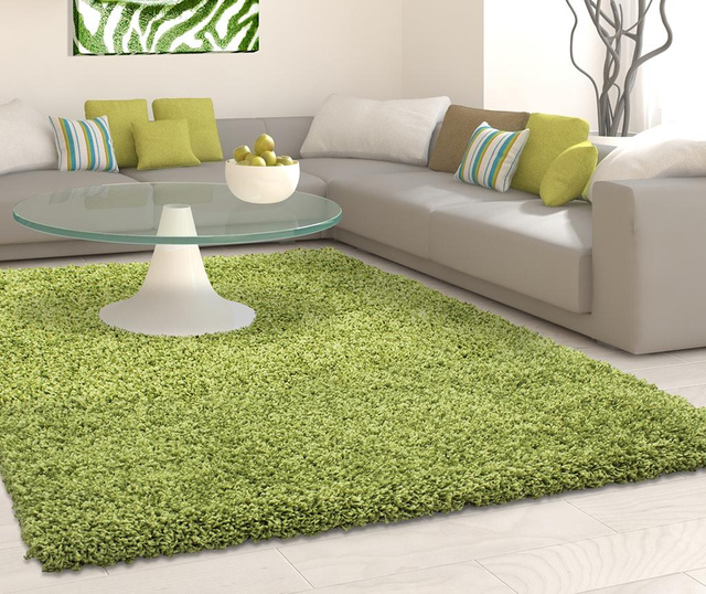Covor Ayyildiz Carpet, Life Green, 140x200 cm, polipropilena, verde