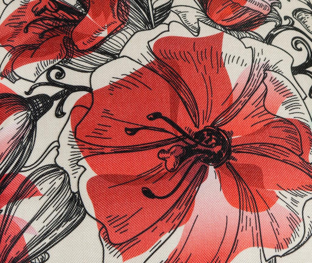 Декоративна възглавница Floralis Red 45x45 см