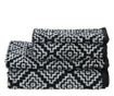 Ručnik za noge Daily Shapes Boho Black 50x70 cm