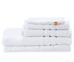 Πετσέτα ποδιών Daily Uni White 50x70 cm