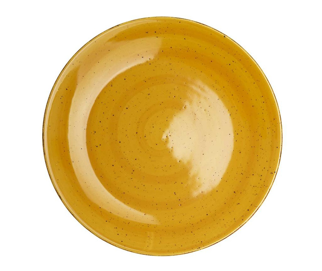 Spiral Mustard Desszertes tányér